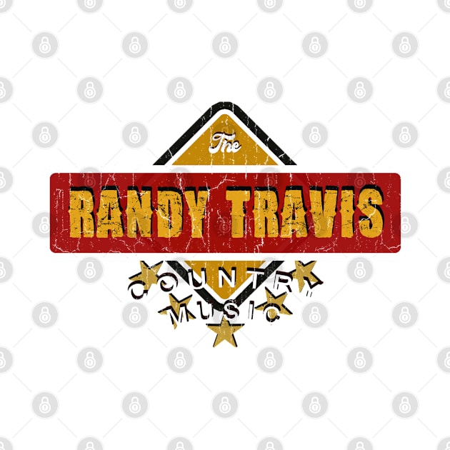 Randy Travis - Country Music by Kokogemedia Apparelshop