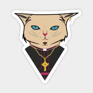 SkinnyCatzzz, What's your Persona. The priest cat Magnet