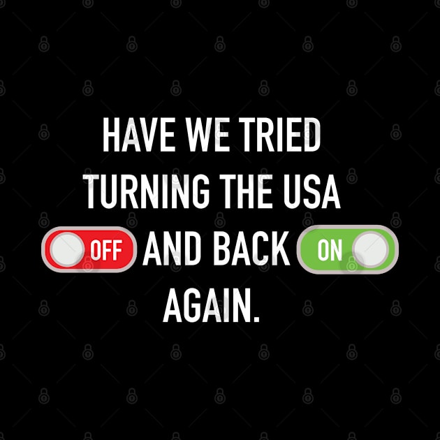 Turn USA on & off by CH