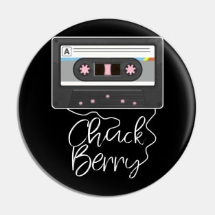 Love Music Chuck Proud Name Awesome Cassette Pin