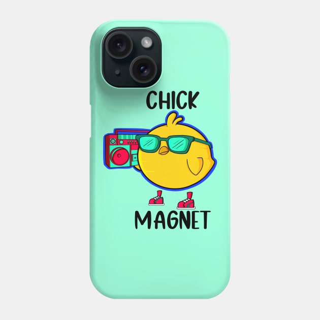 Chick Magnet Phone Case by Art by Nabes