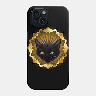 Golden Kitty Phone Case