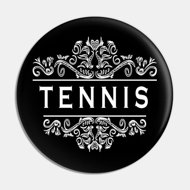 The Sport Tennis Pin by My Artsam