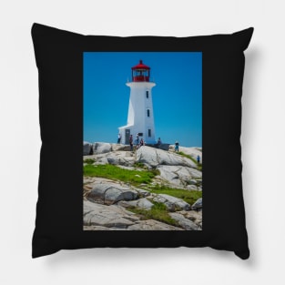 Peggy's Cove Lighthouse Pillow