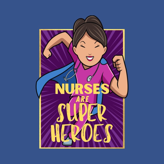 Nurses are superheroes by Clutterbooke