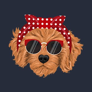Funny and Cut Goldendoodle Lady T-Shirt