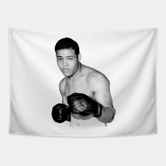 Joe Louis art Tapestry by CHROME BOOMBOX