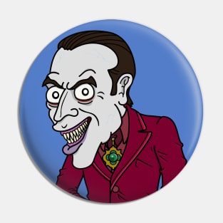 Dracula (Cage) Pin