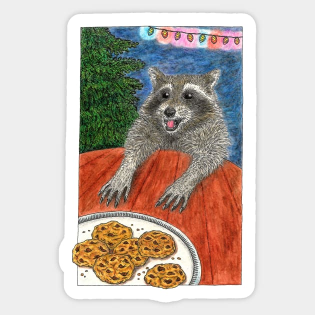 Racoon - Sticker