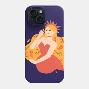 Blonde Nature's Crown Phone Case