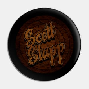 Circle Retro Scott Stapp Pin