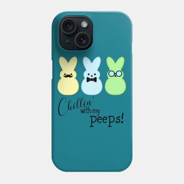 Chillin' With My Peeps - Boys Phone Case by PeppermintClover