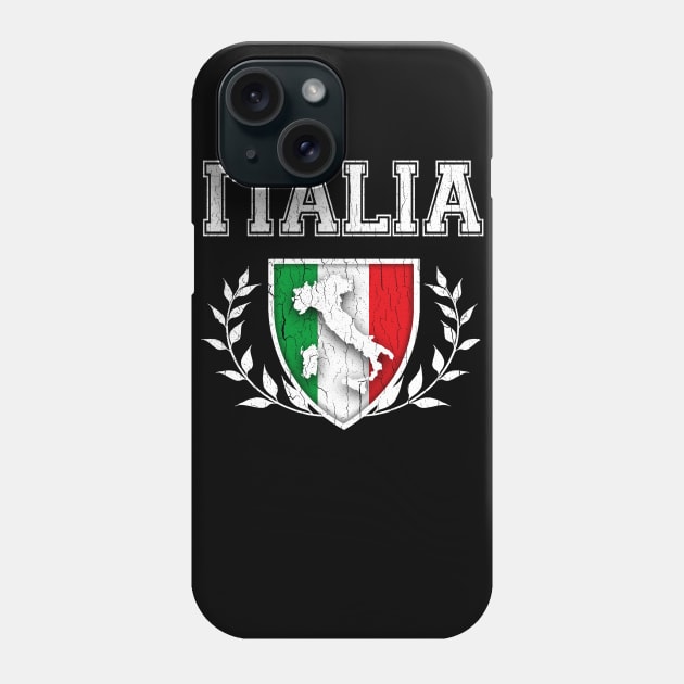 ITALIA - ITALY (vintage distressed look) Phone Case by robotface