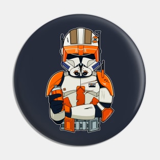 Commander Cody Punk Pin