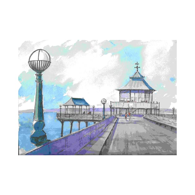 Clevedon Pier 2 by ingridslatter