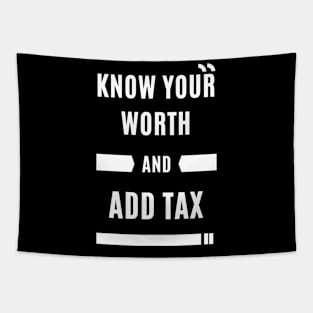 Know Your Worth - Light Tapestry