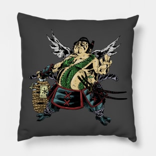 Ajirakun Samurai Pillow