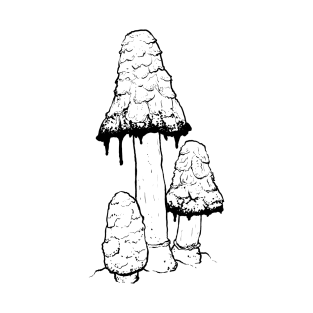 Ink Cap Mushrooms T-Shirt