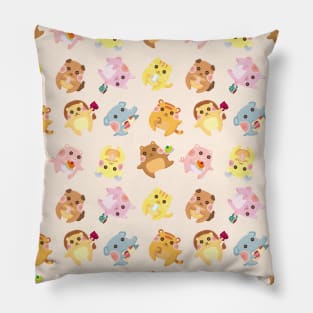 Cute Animals Pattern Pillow
