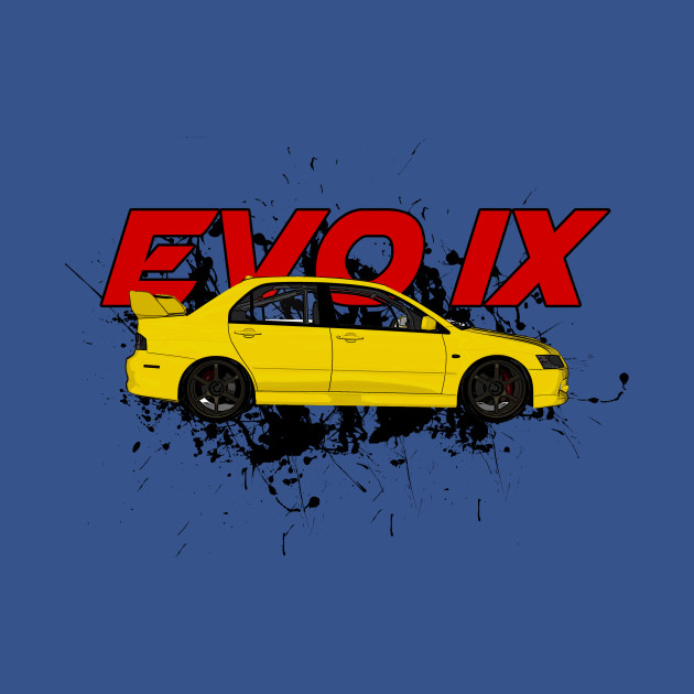 Disover Mitsubishi Evolution IX - Evolution - T-Shirt