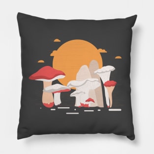 Mushroom Medley Pillow