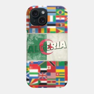 Algeria Vintage style retro souvenir Phone Case