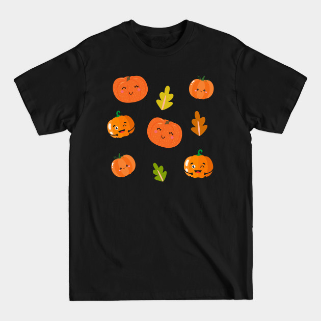 Disover Fall Pumpkin - Cute Pumpkin - T-Shirt