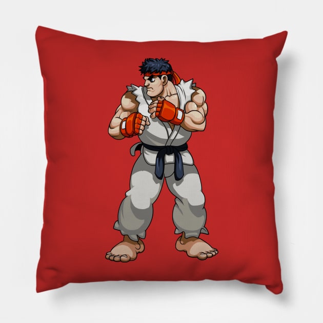 Ryu Pillow by RuiLuis82