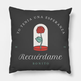 Corazon Rosa Pillow