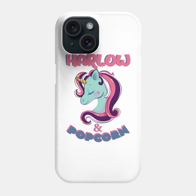 Harlow And Popcorn Merch Popcorn The Pony Phone Case by Selva_design14