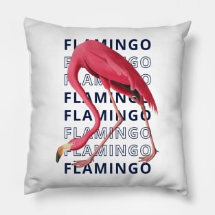 FLAMINGO - Typography Pillow