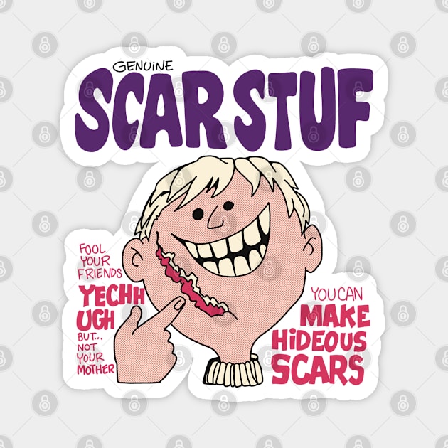 Genuine Scar Stuf Magnet by MarbitMonster