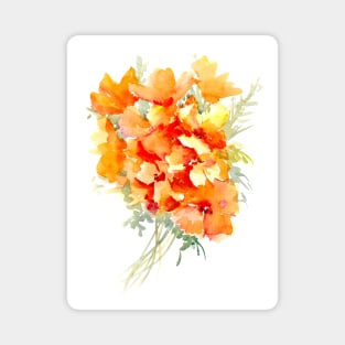 Californian Poppies Magnet