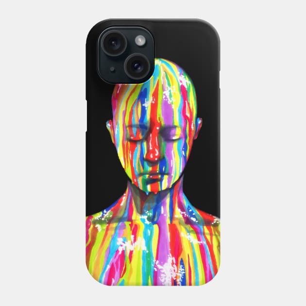 Dripping madness Phone Case by Psyca