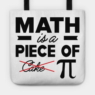 Math is a piece of pie Tote