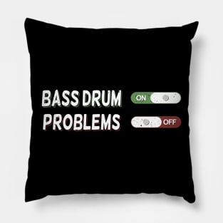 Bass Drum Player Instrument Musician Gift Pillow