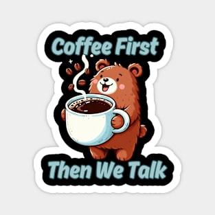 Coffee Bear Magnet