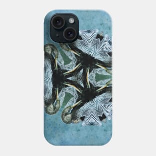 Abstract Anhinga Phone Case