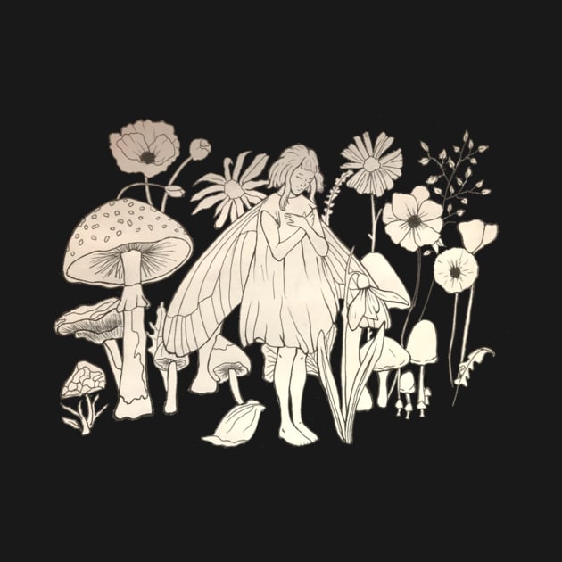 Aurora Aksnes fairy illustration print Classic by Plantspree