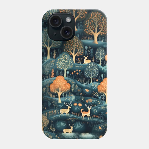 Enchanted Forest Pattern Phone Case by DarkSideRunners