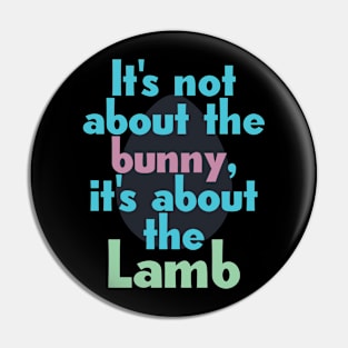 It's about the lamb Pin