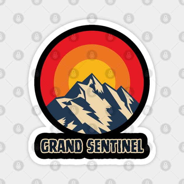 Grand Sentinel Magnet by Canada Cities