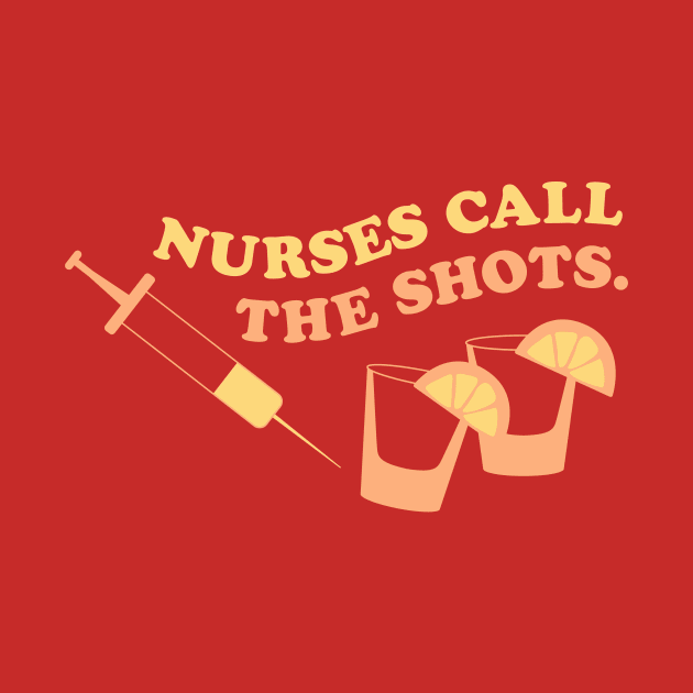 Nurses call the shots yellow by annacush