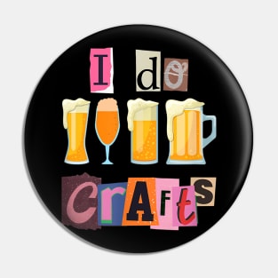 Womens Crafts I Love Craft Brew Home Brew Pin