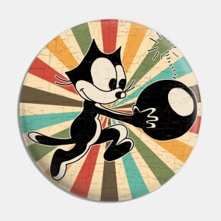 Felix the cat Pin