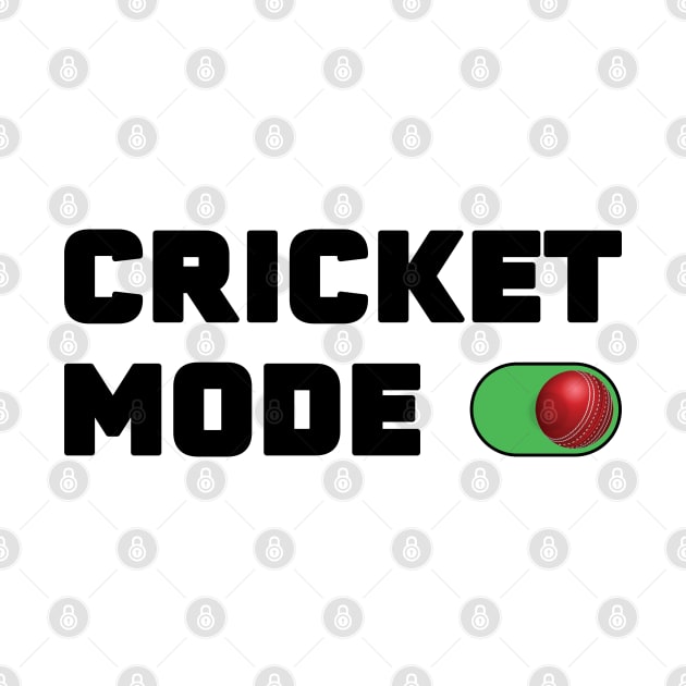 Cricket Mode On by DPattonPD