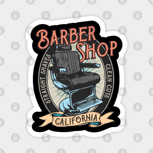 Fresh Cuts Only: The Barber’s Creed Magnet by Steve