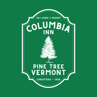 White Christmas: Columbia Inn (WHITE) T-Shirt