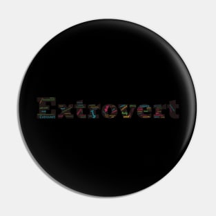 Extrovert in words Pin