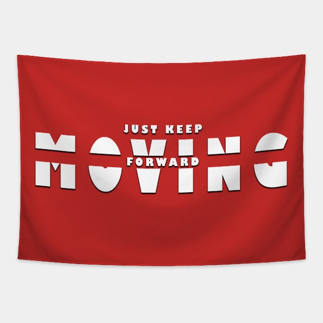 Moving Forward Tapestry by Artful Alchemy